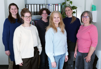 Das Team der Mitarbeiterinnen des Zentrums für psychische Gesundheit in Hamburg Schnelsen