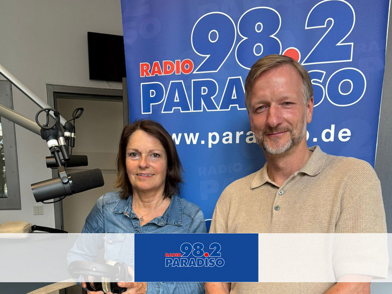 Elmar Stapelfeldt im Radio Paradiso-Studio - Immanuel Ayurveda Zentrum