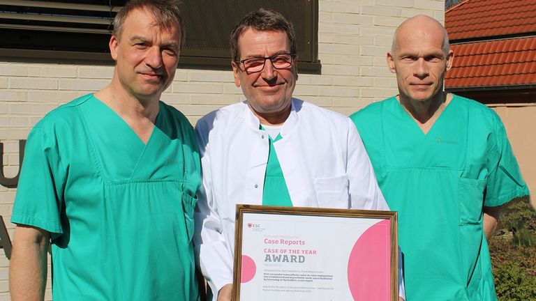Immanuel Herzzentrum Brandenburg - Nachricht - Auszeichnung für den Fall des Jahres - TAVI Immanuel Herzzentrum Brandenburg - Nachricht - Auszeichnung für den Fall des Jahres - TAVI